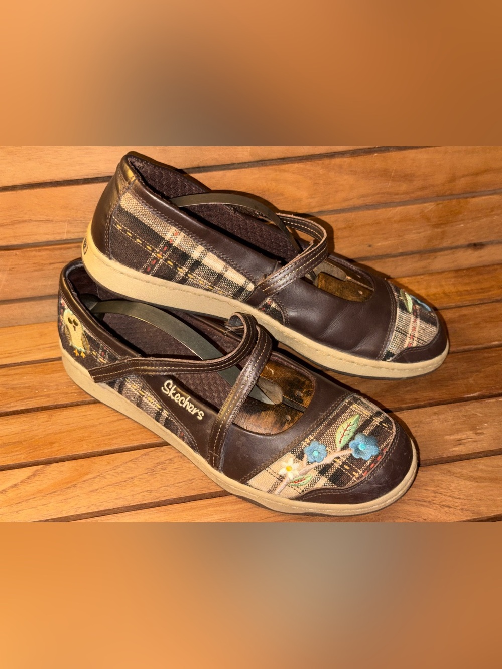 Y2K Skechers Realty Check Mary Jane flats